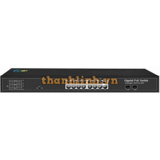 16-Port 10/100/1000Base-TX PoE Switch G-NET GX-PES-2GX16GP-SFP
