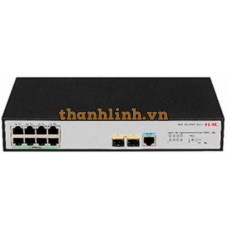 8-Port GE + 2-Port SFP Layer 3 Switch H3C S5120V3-10P-LI