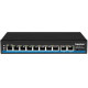 8-Port FE PoE + 2-Port GE Uplink Switch HASIVO S1100P-8F-2G-AI