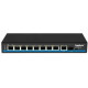 8-Port GE PoE + 1-Port GE Uplink + 1-Port SFP Switch HASIVO S1100P-8G-1TS