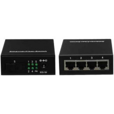 Media Converter Unmanaged Fiber Switch HASIVO SW105GM (Mode A)