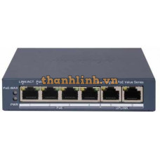 4 Port Gigabit Smart PoE Switch HIKVISION DS-3E1506P-EI/M
