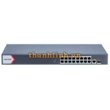 16 Port Gigabit Smart PoE Switch HIKVISION DS-3E1518P-EI