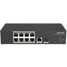 8 Port Fast Ethernet Smart Harsh PoE Switch HIKVISION DS-3T1310P-SI/HS