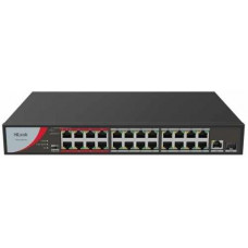 24-Port 100Mbps Long-Range Unmanaged PoE Switch HILOOK NS-0326P-230 (B)