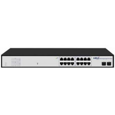 16-Port PoE Gigabit Web-Smart Switch HRUI HR-AFGW-162S-300