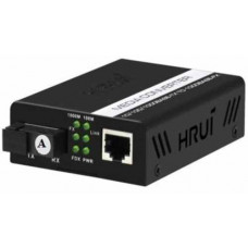 Media Converter Gigabit Single Mode HRUI HR100W-GE-25-T