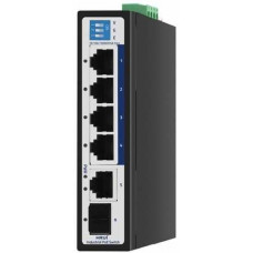 4-Port PoE Gigabit Industrial Switch HRUI HR500-AFG-411S