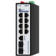 8-Port PoE Gigabit Industrial Web-Smart Switch HRUI HR500-AXGM-82S