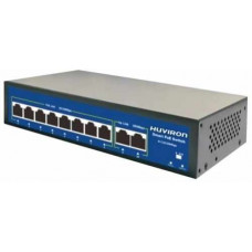 8-port 10/100M PoE Switch HUVIRON F-SP3-8F2G-BL