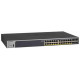 24-Port Gigabit Ethernet PoE+ Smart with 4 SFP Ports Switch NETGEAR GS728TP