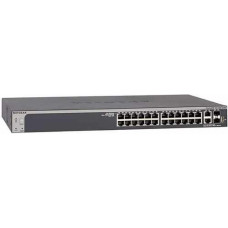 28-Port Gigabit Ethernet Stackable Smart Switch NETGEAR S3300-28X (GS728TX)