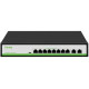 10-Port 10/100/1000Mbps PoE Switch TIANDY TC-P3S010 TC-P3S010 (G/0820/AT/110)