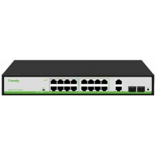 18-Port Gigabit + 2-Port SFP Gigabit PoE Switch TIANDY TC-P3S020 TC-P3S020 (G/1622/AT/180)