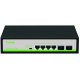 4-Port GE PoE + 2-Port 1G SFP Switch TIANDY TC-P3S06 TC-P3S06 (H/0402/AT/60)