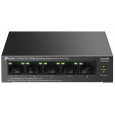 5-Port 10/100Mbps Desktop Switch with 4-Port PoE TP-LINK LS105LP