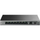 10-Port Gigabit Desktop Switch with 8-Port PoE+ TP-LINK LS1210GP