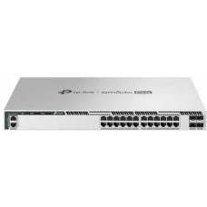 Omada Pro 24-Port Gigabit with 4 10G Slots Stackable L3 Managed Switch TP-LINK S6500-24G4XF