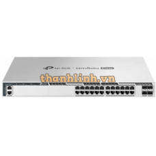 Omada Pro 24-Port 2.5G with 4 25G Slots Stackable L3 Managed Switch TP-LINK S6500-24M4Y