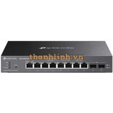 Omada 8-Port 2.5GBASE-T and 2-Port 10GE SFP+ Smart PoE Switch TP-LINK SG2210XMP-M2 SG2210XMP-M2
