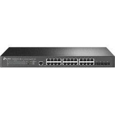 JetStream 24-Port 2.5GBase-T and 4-Port 10GE SFP+ Managed Switch TP-LINK SG3428XPP-M2