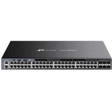 Omada 48-Port Gigabit with 6 10G Slots Stackable L3 Managed PoE+ Switch TP-LINK SG6654XHP