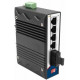 4-port 10/100Base-T(X) Industrial DIN-Rail Switch WINTOP YT-RS235-1F4T YT-RS235-1F4T (1X9)