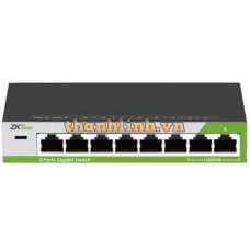 8-Port 10/100/1000Mbps Smart Ethernet Switch ZKTeco E062-16-G