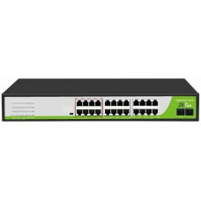 24-Port 10/100/1000Mbps PoE Switch ZKTeco PE242-300-G