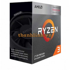 CPU AMD Ryzen 3 3200G (AMD AM4 - 4 Core - 4 Thread - Base 3.6Ghz - Turbo 4.0Ghz - Cache 6MB)