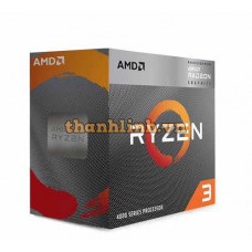 CPU AMD Ryzen 3 4300G (AMD AM4 - 4 Core - 8 Thread - Base 3.8Ghz - Turbo 4.0Ghz - Cache 6MB)