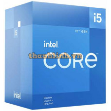 CPU Intel Core i5 12400F (Intel LGA1700 - 6 Core - 12 Thread - Base 2.5Ghz - Turbo 4.4Ghz - Cache 18MB - No iGPU)
