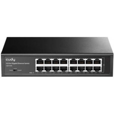 Cudy GS1016 - Switch 16 port Gigabit không quản lý, vỏ sắt- hiệu năng cao