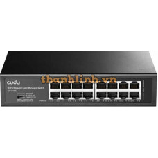 16 Port Gigabit Smart Managed Switch Cudy GS1016E
