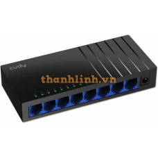 Switch 8 port Gigabit không quản lý, vỏ nhựa Cudy GS108D