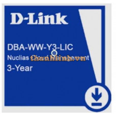 Nuclias 3-year license for Cloud AP D-Link DBA-WW-Y3-LIC