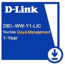 Nuclias 1-year license for Cloud Switch D-Link DBS-WW-Y1-LIC