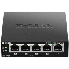 5-Port Fast Ethernet PoE+ Switch D-Link DES-1005P