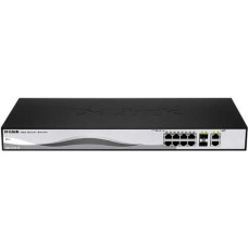 8-Port 10/100Mbps + 2-Port Combo SFP Metro Ethernet Switch D-Link DES-1210-10/ME