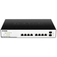 8-Port Gigabit EasySmart (Max) Managed PoE Switch D-Link DGS-1100-10MPP