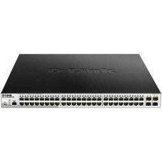 52-Port Managed Gigabit PoE Metro Ethernet Switch D-Link DGS-1210-52MPP/ME
