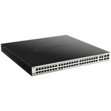52-Port Web Smart Gigabit Managed PoE Switch D-Link DGS-1210-52P