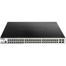 52-Port Gigabit Metro Ethernet PoE Switch D-Link DGS-1210-52P/ME
