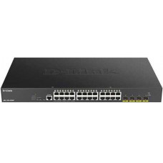 28-Port Gigabit Smart Managed PoE Switch D-Link DGS-1250-28XMP