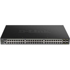 52-Port Gigabit Smart Managed PoE Switch D-Link DGS-1250-52XMP