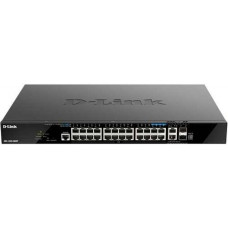 28-port Gigabit Layer 3 Stackable Smart Managed PoE Switch D-Link DGS-1520-28MP