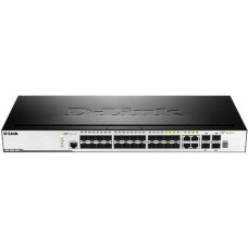 28-port Layer 2 Gigabit Stackable Managed Switch D-Link DGS-3000-28SC