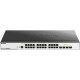 24-port 10/100/1000 Mbps + 4-port 10G SFP+ L2 Gigabit Managed Switch D-Link DGS-3000-28X
