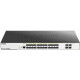 24 SFP ports + 4 10G SFP+ ports L2 Gigabit Managed Switch D-Link DGS-3000-28XS
