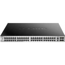 54-Port Lite Layer 3 Stackable Managed Gigabit PoE Switch D-Link DGS-3130-54PS